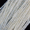 Micro Faceted Opalite Quartz Round Beads Gemstone 15