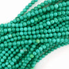 Green Turquoise Round Beads Gemstone 15.5