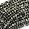 Natural Green Zebra Jasper Round Beads Gemstone 15