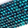 AA Lake Blue Tiger Eye Round Beads 15.5