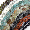 6mm - 8mm Natural Assorted Gemstone Pebble Nugget Beads 15.5