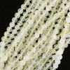 Natural Lemon Quartz Round Beads Gemstone 15