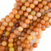 Natural Red Aventurine Round Beads Gemstone 15