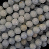AA Natural Light Blue Chatoyant Celestite Round Beads 15.5