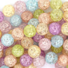 Multicolor Cracked Crystal Round Beads Gemstone 15