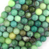 Natural Green Chrysoprase Round Beads 15.5