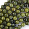 Natural Green Taiwan Jade Round Beads Gemstone 15