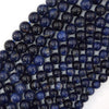 AA Natural Blue Sodalite Round Beads Gemstone 15