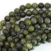 Natural Green Taiwan Jade Round Beads Gemstone 15