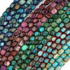 5x7mm Sea Sediment Jasper Pebble Nugget Beads 15