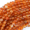 Natural Carnelian Round Beads Gemstone 15