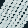 Genuine Light Blue Selenite Round Beads Gemstone 15.5