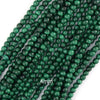 AA Natural Green Malachite Round Beads Gemstone 15.5