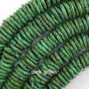 10mm - 18mm Graduated Turquoise Disc Button Beads 15.5