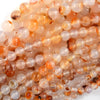 Natural Carnelian Round Beads Gemstone 15