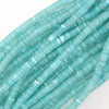 2x4mm Mother Of Pearl Mop Heishi Disc Beads 15.5