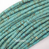 Greenish Blue Turquoise Heishi Disc Beads Gemstone 15