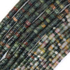 Natural Indian Agate Heishi Disc Spacer Beads 15