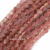 6mm Natural Various Gemstones Heart Beads 15