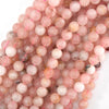 Natural Pink Tourmaline Round Beads Gemstone 15