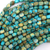 5x7mm Sea Sediment Jasper Pebble Nugget Beads 15