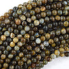 Natural Australian Brown Blue Opal Round Beads 14.5
