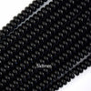 AA Black Onyx Rondelle Button Beads Gemstone 15