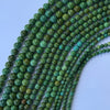 Yellowish Green Turquoise Round Beads Gemstone 15