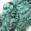 Blue Green Turquoise Pebble Nugget Beads 15