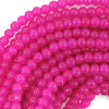 6mm Black Blue Brown Pink Red Yellow Magenta Glass Round Beads 14