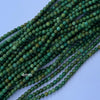 Yellowish Green Turquoise Round Beads Gemstone 15