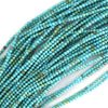 Blue Turquoise Round Beads Gemstone 15