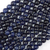 AA Natural Blue Sodalite Round Beads Gemstone 15