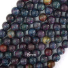 Natural Genuine Ruby Sapphire Round Beads Gemstone 15