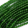 Canadian Green Jade Round Beads Gemstone 15