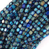 5x7mm Sea Sediment Jasper Pebble Nugget Beads 15