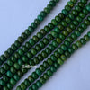 Yellowish Green Turquoise Rondelle Button Beads Gemstone 15