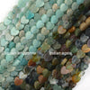 6mm Natural Various Gemstones Heart Beads 15