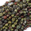 6mm - 8mm Natural Assorted Gemstone Pebble Nugget Beads 15.5