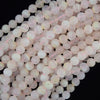 Natural Pink Mangano Calcite Round Beads Gemstone 15.5