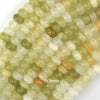 Natural Afghanistan Jade Rondelle Button Gemstone 15
