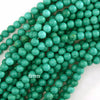 Green Turquoise Round Beads Gemstone 15.5