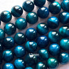 AA Lake Blue Tiger Eye Round Beads 15.5