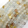 Natural Multicolor Topaz Round Beads Gemstone 15