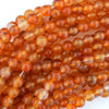 Natural Carnelian Round Beads Gemstone 15