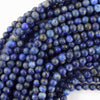 Natural Blue Lapis Lazuli Round Beads 15