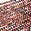 Red Tiger Eye Round Beads Gemstone 15