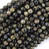 Natural African Gray Opal Round Beads 15.5