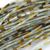 2mm x 4mm Natural Gemstone Tube Spacer Beads 15