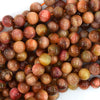 AA Pink Tiger Eye Round Beads Gemstone 15